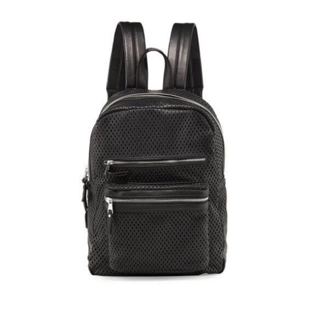 ash danica leather backpack Ash Danica Perforated Backpack